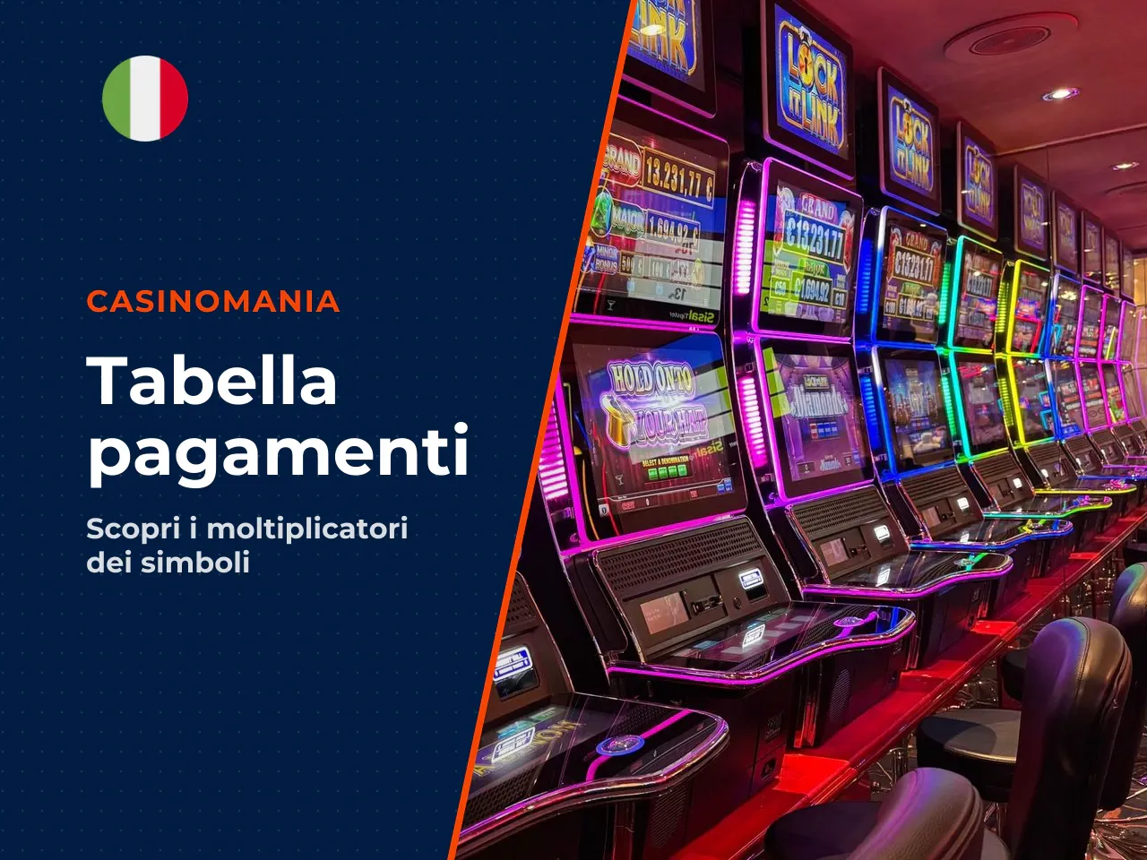 Tabella pagamenti completa (Paytable). I simboli si dividono in tre fasce di valore. Di seguito i moltiplicatori massimi per **5 simboli** allineati sulla stessa linea: **Simboli premium (cani):**