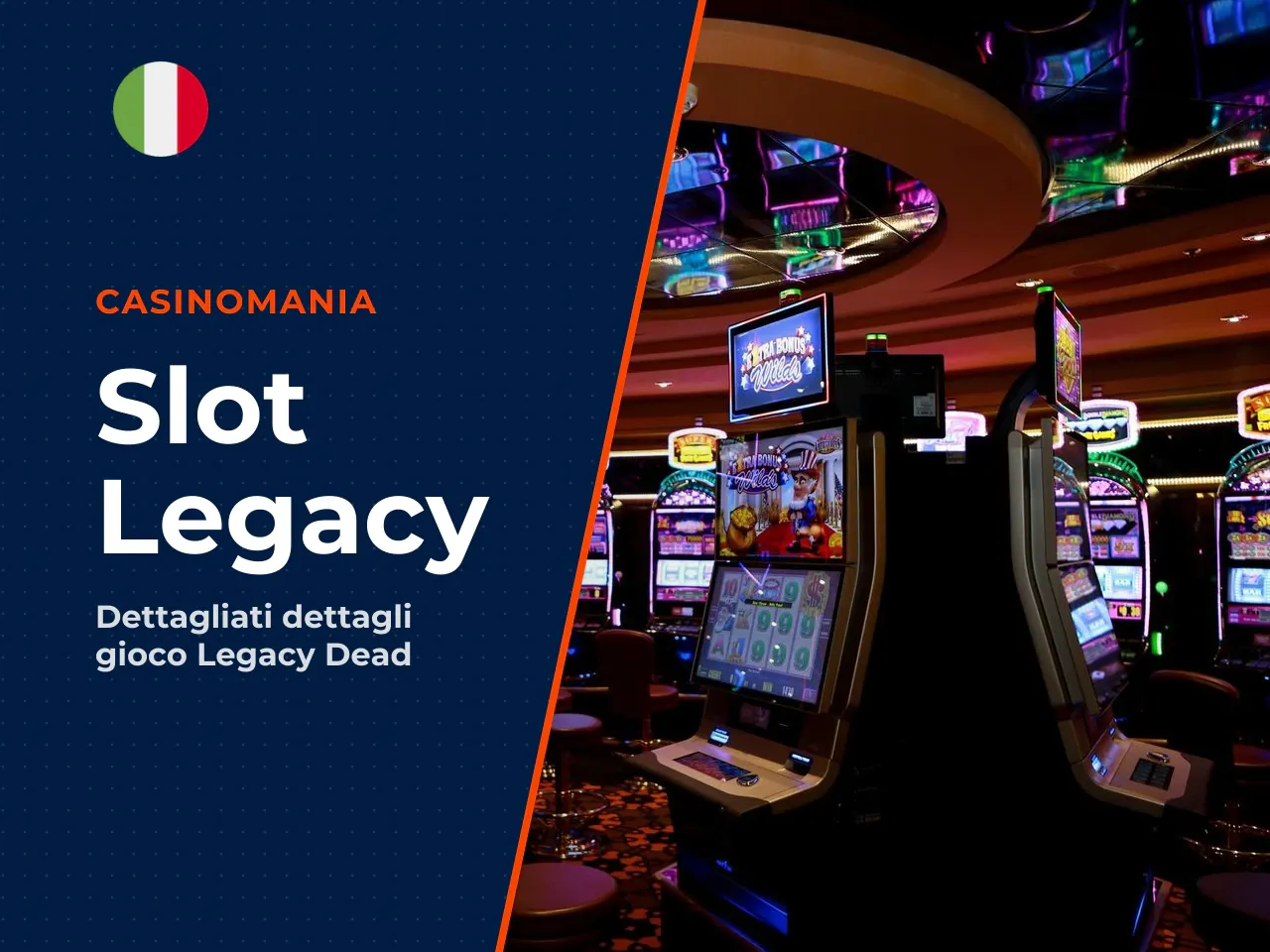 Dove trovare Legacy of Dead in Italia. Ecco alcune piattaforme ADM dove la slot è generalmente disponibile: