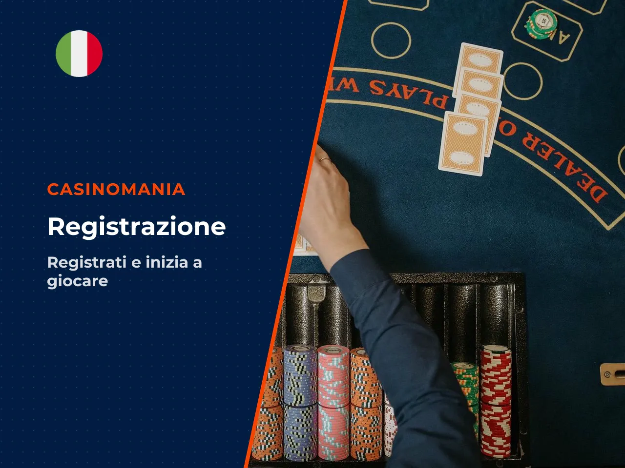 Registrazione e apertura del conto di gioco