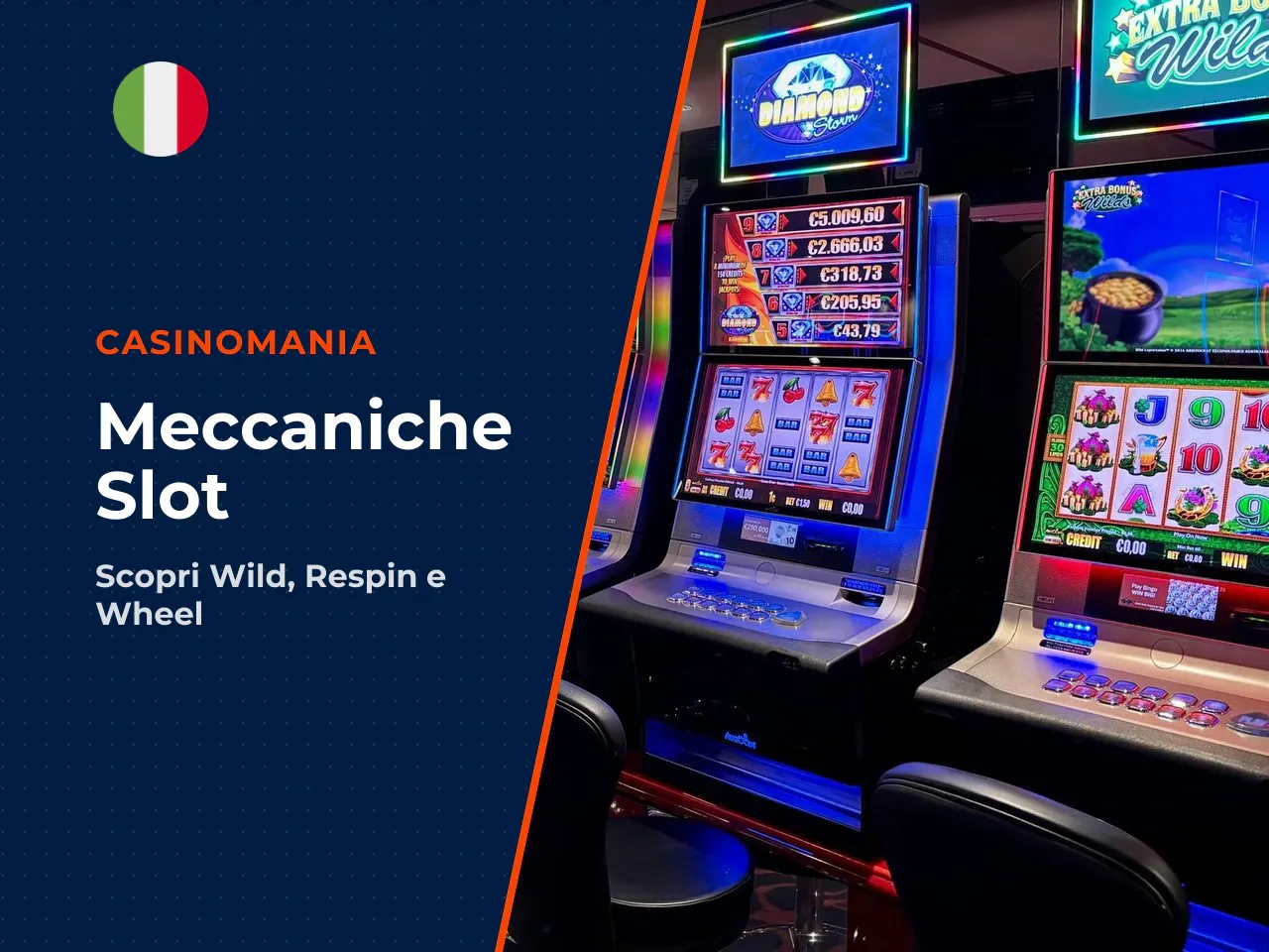 Come funzionano Wild, Respin e Wheel