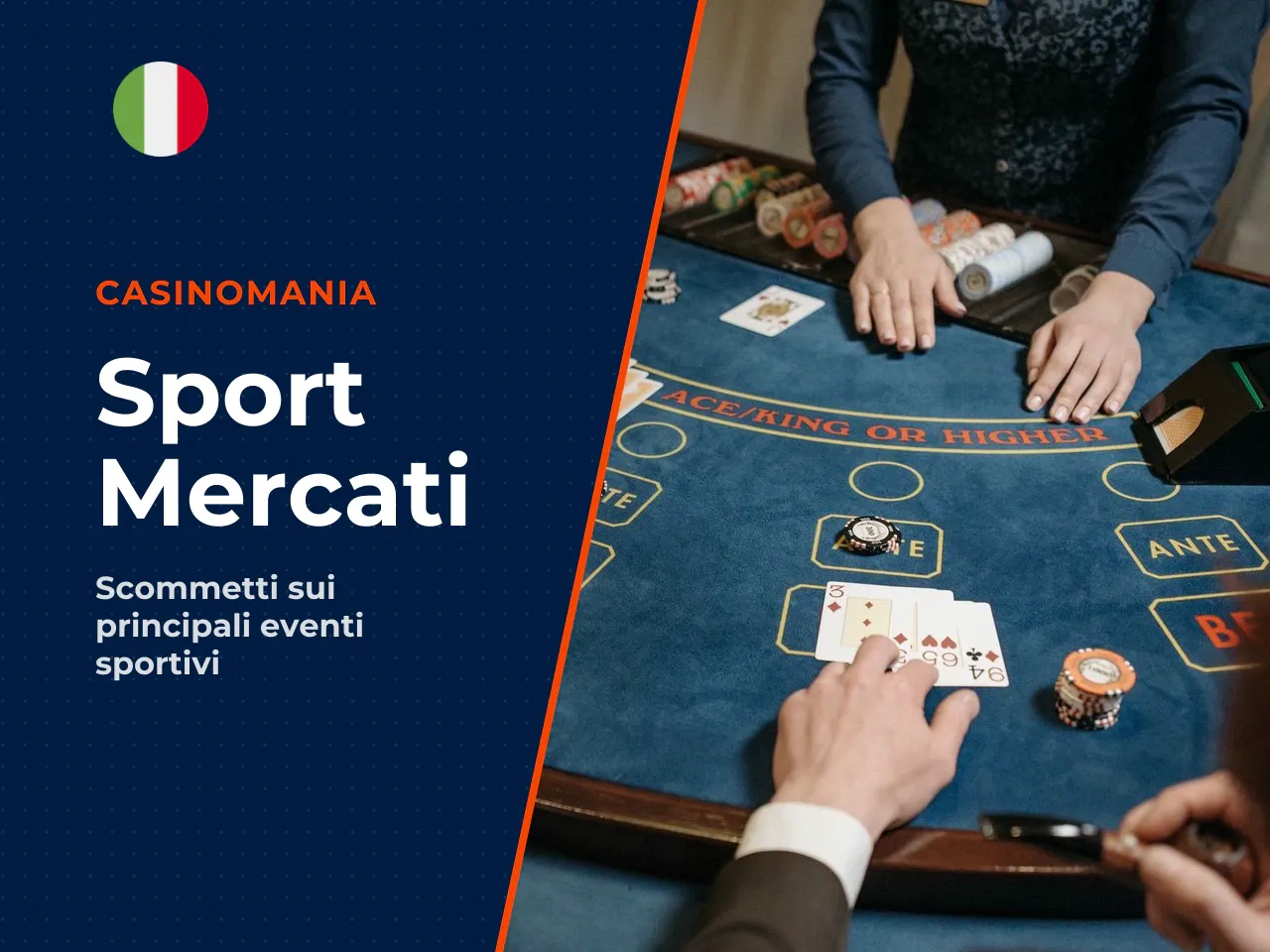 Sport principali e mercati più cercati