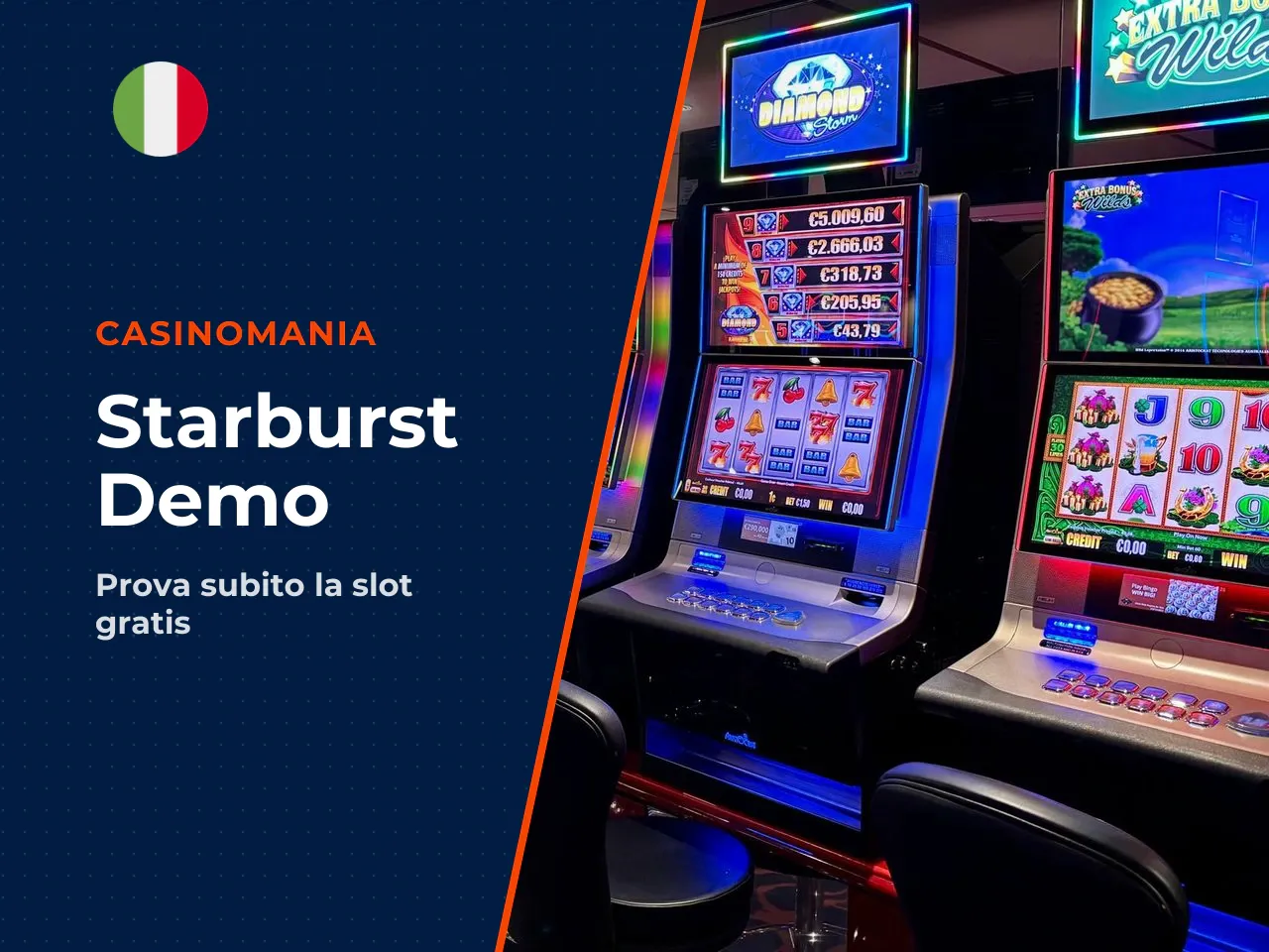 Starburst demo e Starburst gratis: come provarlo senza deposito