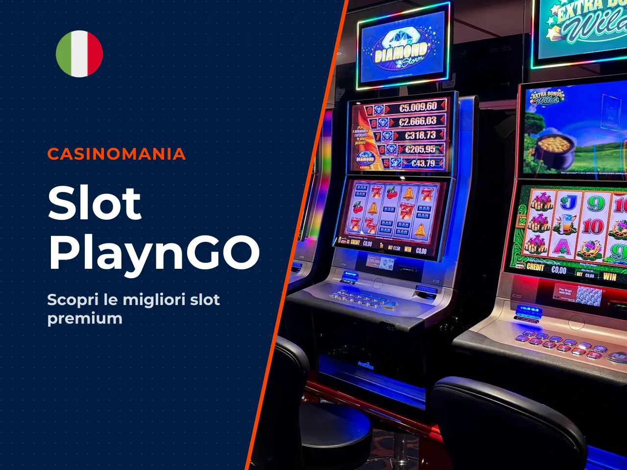 Provider Play'n GO e posizione tra le online slot